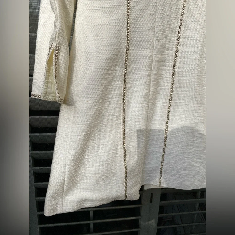 NWT Georgiou Studio Cotton Coat Size 4 - Picture 3 of 12
